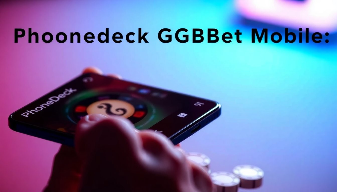 PhoneDeck GGBet Mobile: Is It Worth Playing? A Practical 2026 Guide For Diverse Players PhoneDeck GGBet Mobile: Is It Worth Playing? A Practical 2026 Guide For Diverse Players