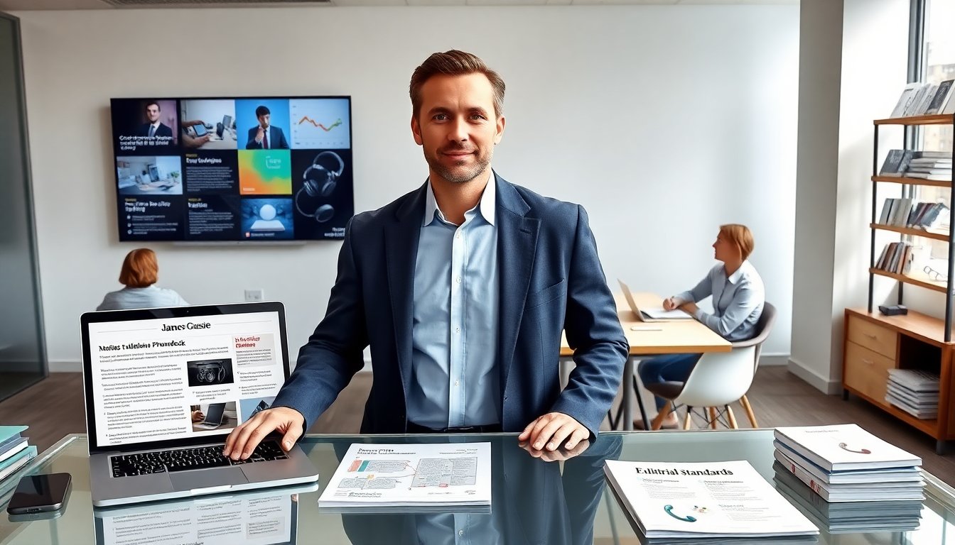 Meet James Gussie: The Storyteller Shaping Phonedeck’s Voice In 2026