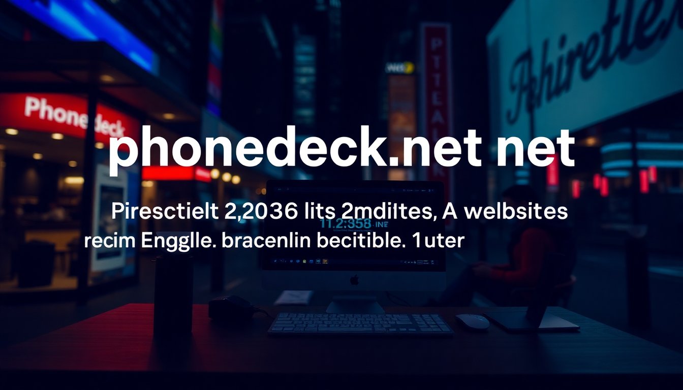 Phonedeck.net Reviewed: A Practical 2026 Site Analysis For English-Speaking Visitors Phonedeck.net Reviewed: A Practical 2026 Site Analysis For English-Speaking Visitors